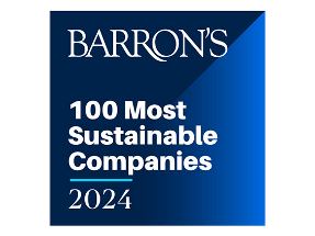Barron's 100 Most Sustainable Companies 2024 logo