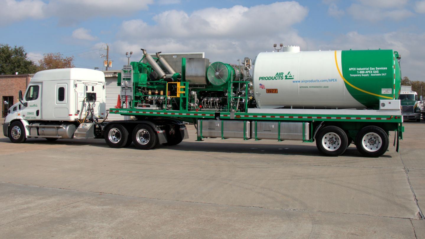Air Products APEX Nitrogen Supply Truck
