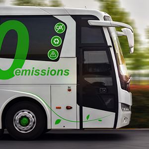 Zero emission bus