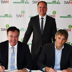 Air Products and Stadtwerke Hürth signing agreement to build a new hydrogen filling station