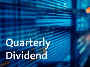 Quarterly dividend