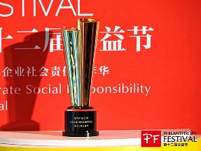 Sustainability Role Model Award 2022 at 12th China Philanthropy Festival