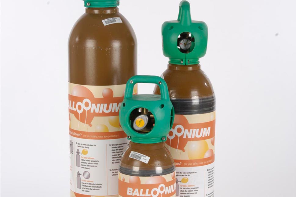 Balloonium Maxi, Midi and Mini cylinders