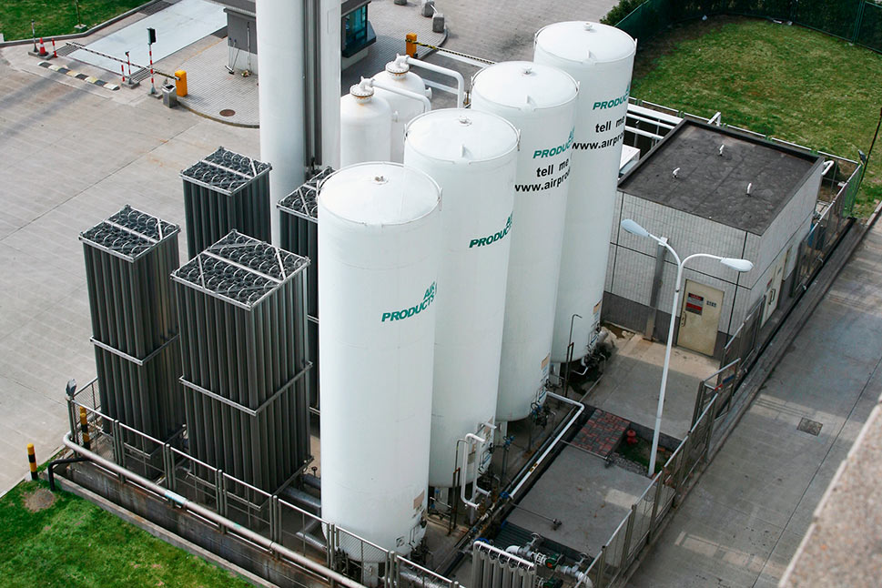 Air Products HPN nitrogen generator installation