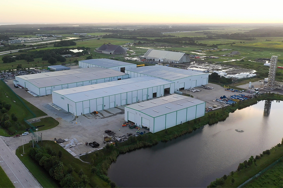 Air Products' LNG equipment manufacturing facility in Port Manatee, Florida